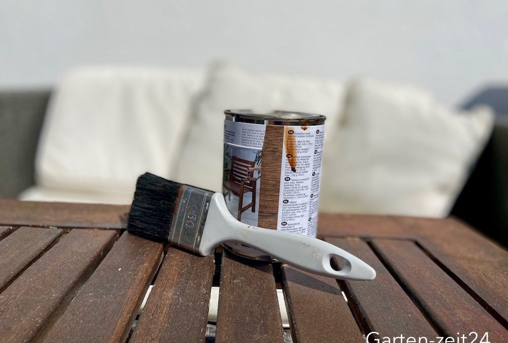 Holzschutz für DIY Tische – 3 Tipps fit gegen Witterung